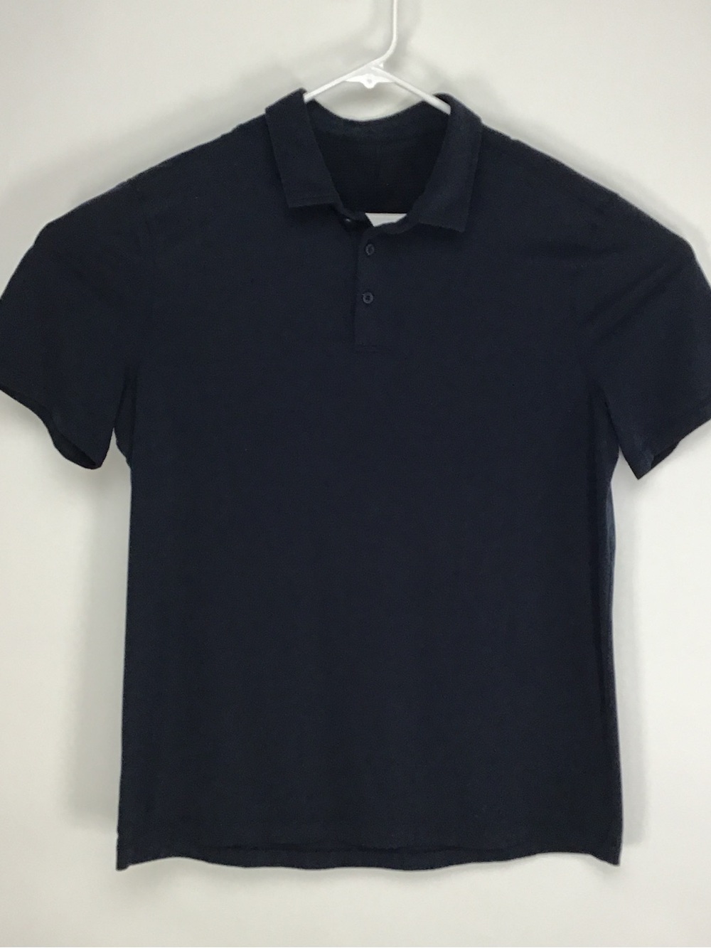 Lululemon men’s short sleeve navy blue polo shirt XL